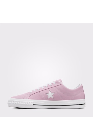 Converse Cons One Star Pro Unisex Pembe Deri Sneaker