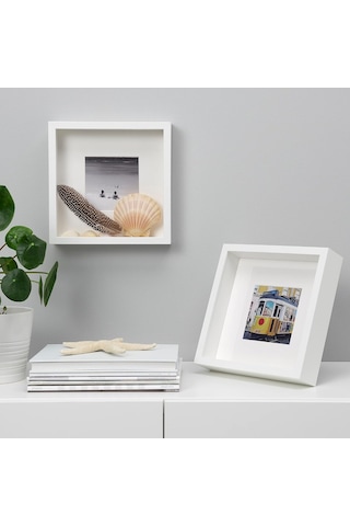 Ikea Sannahed Çerçeve, 25x25 Cm, Beyaz