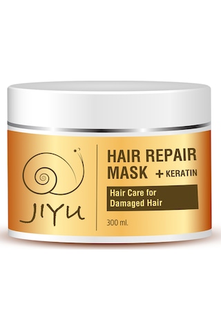 Jiyu Yıpranmış Saçlar İçin Onarıcı Besleyici Keratin Saç Maskesi 300 ML