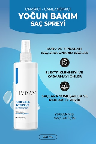 Yoğun Onarıcı Saç Bakım Spreyi 250 Ml