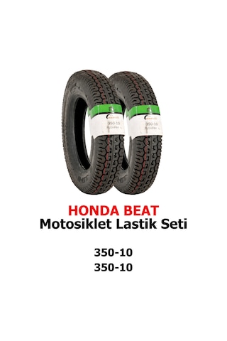 Honda Beat, 350-10 Tl Ve 350-10 Tl Dubleks Motosiklet Lastik Seti