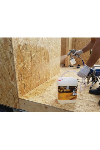 İzogin Preventin Ahşap Emprenye Ve Koruyucu Solüsyon Seffaf 5 Kg