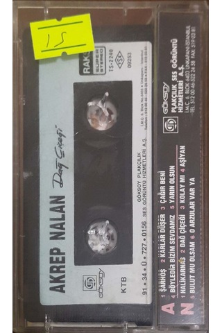 Plak Değildir Kaset Tir Akrep Nalan Dağ Çiçeği Kaset