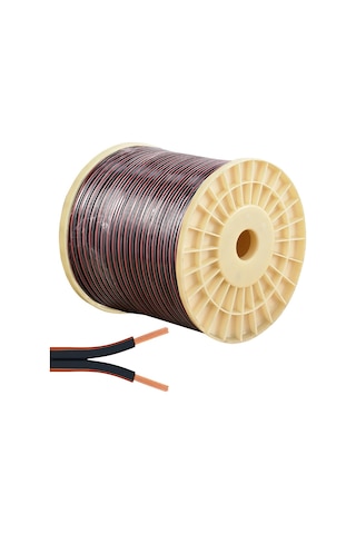 Kablo Kablo 2x2.5 Hoparlör Kablosu Makaralı Kordon Siyah 100mt Poke Pk-1158 Kablo Kablo 2x2.5 Hoparlör Kablosu Makaralı Kordon Siyah 100mt Poke Pk-1158