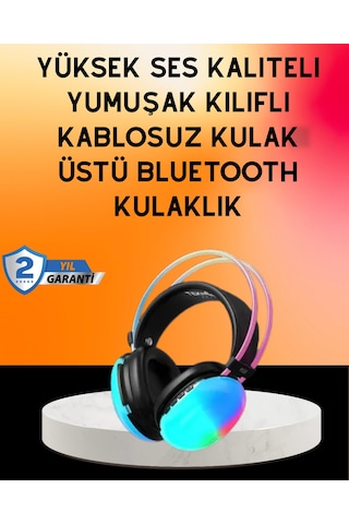 Ipx4 Suya Dayanıklı Kablosuz Kulak Üstü Gaming Kulaklık