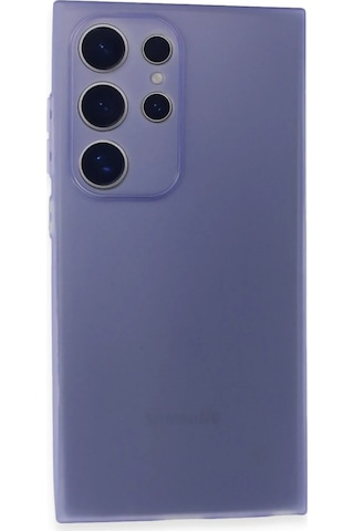 Newface - 954 - Samsung Galaxy Uyumlu S24 Ultra Kılıf Puma Silikon - Csmo-tex - - Mor