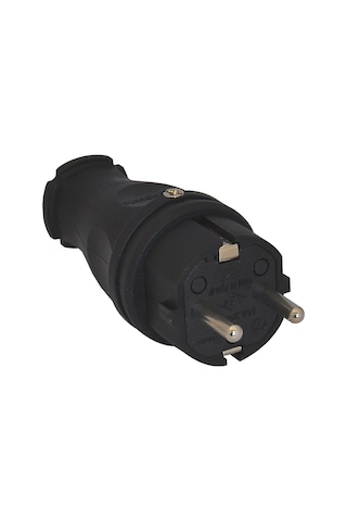Tp 1x16a Kauçuk Düz Fiş Tp 1x16a Kauçuk Düz Fiş