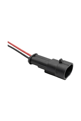 Super Seal Kablolu Konnektör Takımı - Erkek/dişi 2 Pin