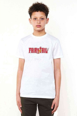 Tshirthane Anime Fairy Tail Glass Guild Emblem Baskılı Unisex Çocuk Beyaz T (534795223)