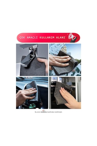 2 Adet 40x40cm Magic Cloth Sihirli Temizlik Bez, İz Bırakmaz Bez, Fenomen Bez, Mikrofiber Bez Çok Renkli