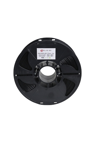 Elas Hyper ABS Filament Siyah 1.75 MM 1Kg