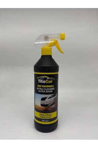 Titocar Sinek Böcek Temizleyici 750ml Titocar Sinek Böcek Temizleyici 750ml