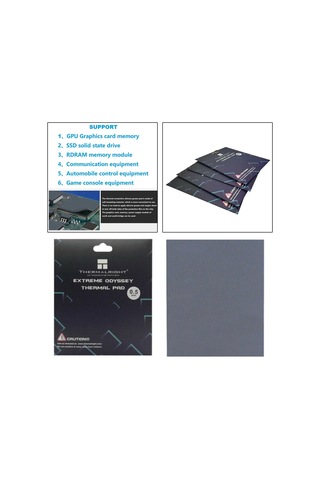 Homyl Termal Ped İletken Olmayan Isı Direnci Pc Için Basit 2.0mm-kalınlık