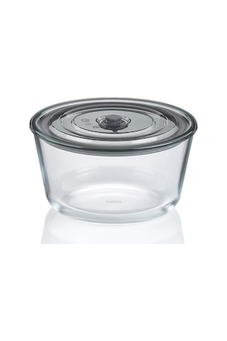 Kela KL-12642 Aurelia Cam Saklama Kabı Yuvarlak 2.2 L Renkli