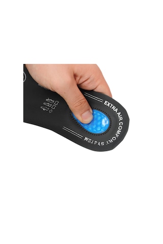 Black Vein Air Confort Topuk Dikeni Jel Takviyeli Ortopedik Taban