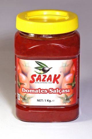 Sazak Ev Yapımı Katkısız Doğal Domates Salçası 1 KG
