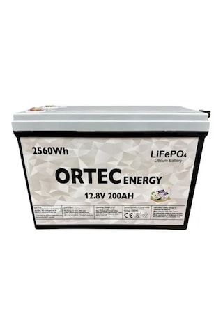 Solar Sistemler İçin 12.8v 200 Ah Lityum Akü