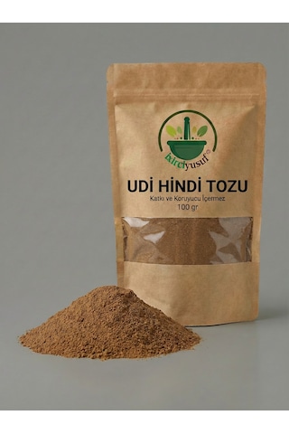 İxirciyusuf Udi Hindi Tozu Udi Hindi Udihindi Costus Root Powder Saussurea Costus Doğal Öğütülmüş 100 G