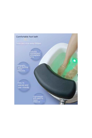 Taşınabilir Pedikür Ayak Spa Küveti, Pedikür Kasesi, Ayak Banyosu, Ayak Jakuzisi, Pedikür Spa Küveti, Akrilik Pedikür Sandalyesi, Şampuan Lavabosu, Lavabo, Spa Ayak Duşu, Çamaşırhane