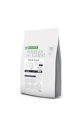 Nature's Protection Superior Care Koyu Renk Tüylü Köpekler İçin Kümes Hayvanlı Tüm Irklar İçin Yetişkin Köpek Maması 10kg