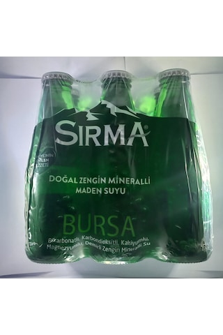 Sırma Maden Suyu 6 x 200 ML
