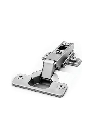 Düz Dolap Kapak Menteşesi Tas Menteşe Düz Menteşe 10 Adet Krom