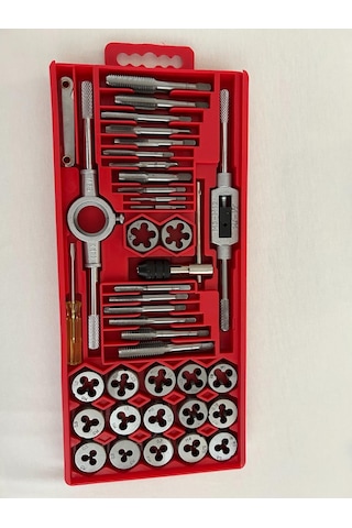 Kılavuz Ve Pafta Takımı 40 Parça Metrik Mk2600