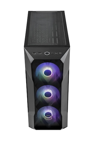 Cooler Master Masterbox TD500 V2 700W 80+ Mid Tower Oyuncu Bilgisayar Kasası Siyah