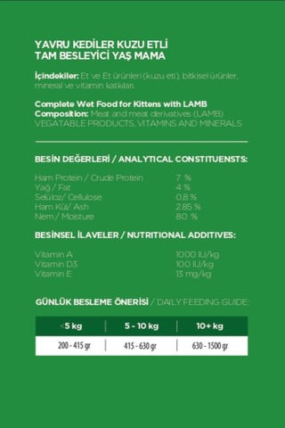 Propaw Kuzu Parça Etli Jöleli Premium Tahılsız Yavru Kedi Maması 415 G