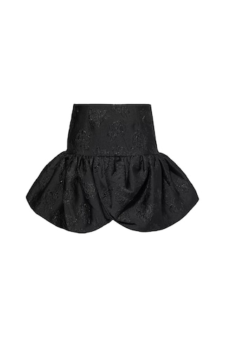 Rotate Jacquard Mini Etek Siyah