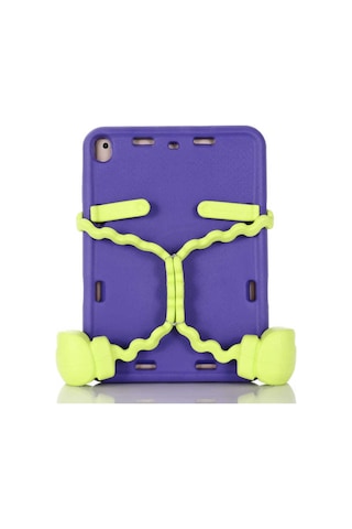 iPad Uyumlu  10.2 2021 9.nesil Sbt Eva Boxer Tablet Silikon - Gri Arka Kapak