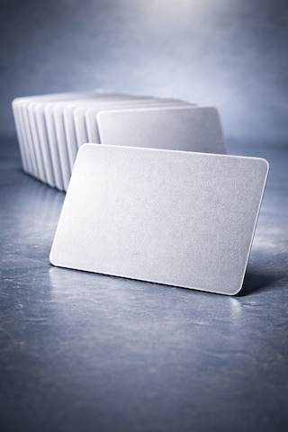 Rfgate Nfc Dijital Kartvizit Ntag215 Silver - 50 Adet