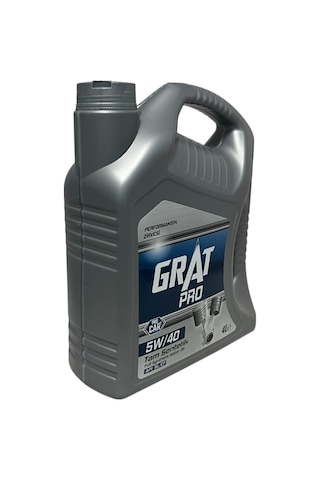 Grat Pro 5W-40 Tam Sentetik Motor Yağı 4 L