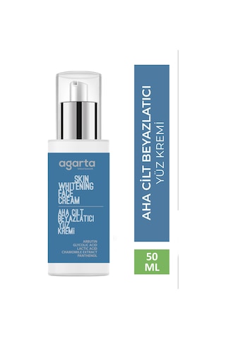 Agarta Doğal Cilt Beyazlatıcı ve Leke Karşıtı Krem 50 ML