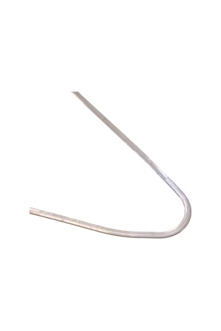 Çelik İtalyan Zincir 4 Mm Kalınlık Zn-311 Gümüş