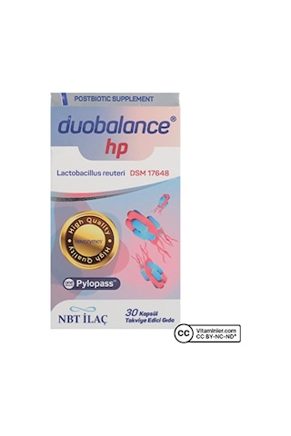 Nbt Duobalance Hp Probiyotik 30 Kapsül
