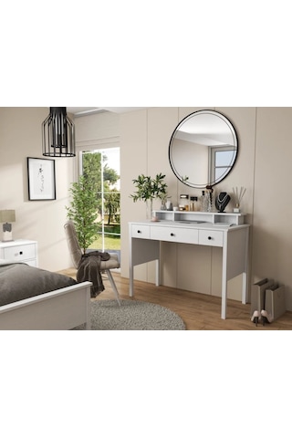 Sakura Frn-20083 Helen Makyaj Masası Beyaz