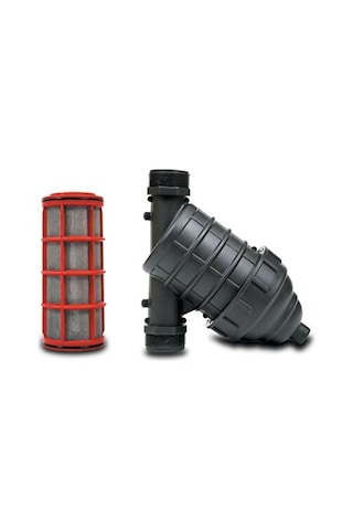 Plastik Hat İçi Elek Damlama Mini Filtre 2" 63 mm