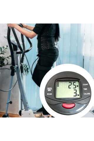 Pazly Yuvarlak Stepper Sayacı Ölçüm İzleme Homyl Ev Egzersiz Cihaz Cx