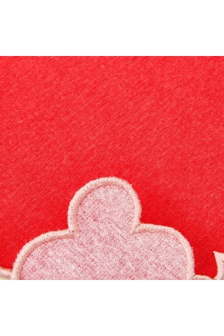Evidea Soft Amore Amerikan Servis - Kırmızı - 30x50 Cm Kırmızı