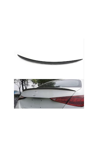 Mercedes W206 C Serisi 202+ Uyumlu Profesyonel Fırın Boyalı Amg Spoiler