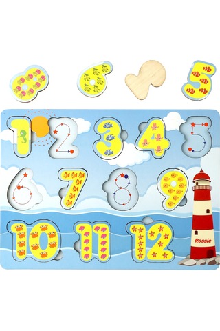 Rossie Ahşap Sayılar Yapboz