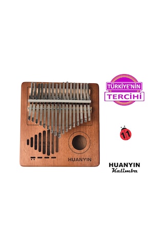 Huanyın Hw17 Wide Edition 17 Tuşlu Kalimba - Türkçe Kılavuz Kitapsiz Alacağim
