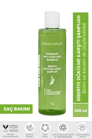 Bade Natural Biberiye Şampuan Dökulme Karşıtı 250 ML