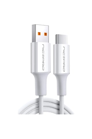 Nicepro Npo UTC20 45 W 2 M Tpe USB To Type-C Hızlı Şarj Ve Data Kablosu