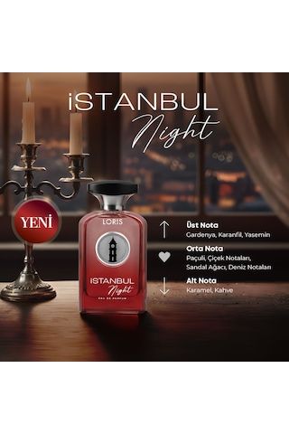 Loris İstanbul Night Unisex Parfüm EDP 100 ML
