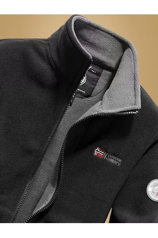 Snapbuy Erkek Polar Ceket Siyah