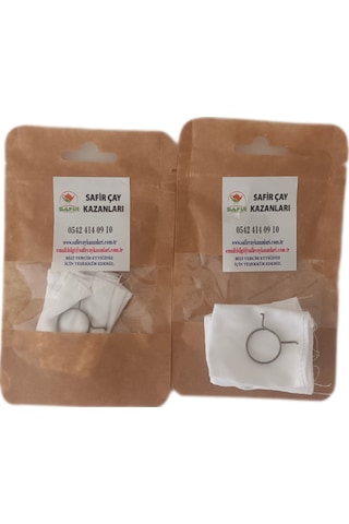 Musluk Bezi Çay Ocağı Kazanı İçin Safir Musluk Bezi 2 Paket 10 Ad