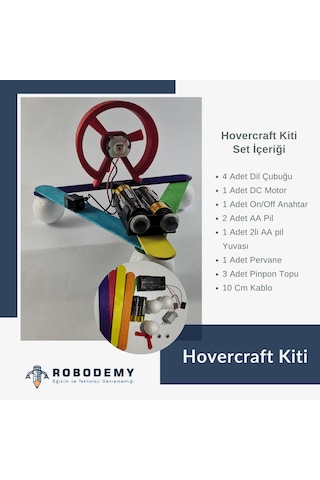 Robodemy Hovercraft Kiti
