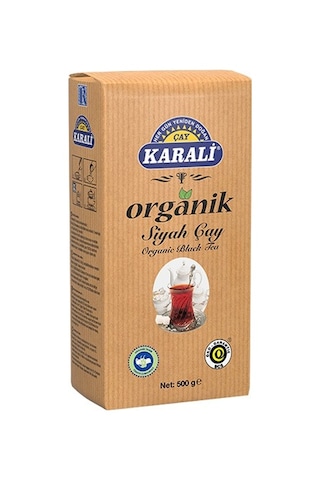 Karali Organik Siyah Dökme Çay 500 G